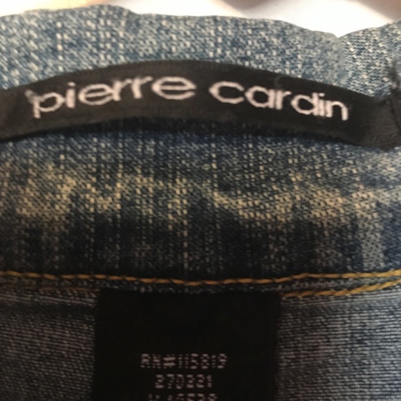 Vintage Pierre Cardin Blue Jean Jacket  Item #064 - Picture 8 of 8